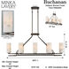 Buchanan 8 Light Hellenic Bronze Island Light Ceiling Light